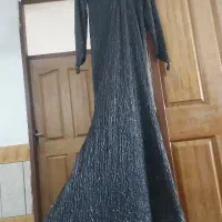 لباس مجلسی مشکی شاین دار