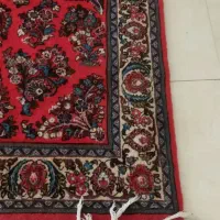 فرش دستباف اراک قدیمی و یک جفت پشتی قدیمی|فرش|تهران, نارمک جنوبی|دیوار