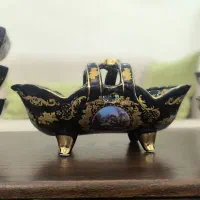 ظروف سرمه ای قدیمی آنتیک سرویس|ظروف سرو و پذیرایی|تهران, تهرانسر شمالی|دیوار