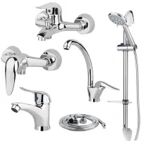 بسته کامل شیرآلات ۶عددی قیمت واقعی ۴.۳۵۰.۰۰۰|مصالح و تجهیزات ساختمان|قم, انسجام|دیوار