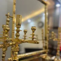 آینه و شمعدان