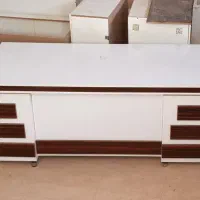 میز مدیریتی بزرگ + ال جانبی + صندلی مدیریتی رایگان