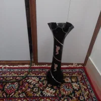 گلدان شیشه ای وقاب عکس