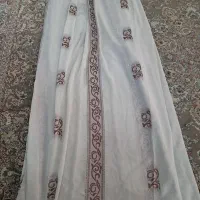 پرده کتان ترک طرح دار