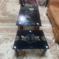 میز جلو مبلی به همراه میز عسلی