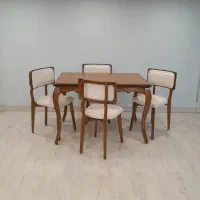 ست ۴نفره  حصیری پشت پارچه