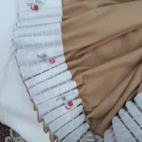 دکورپرده نو نو استفاده نشده|پرده، رانر، رومیزی|هشتگرد, شهرک بعثت|دیوار