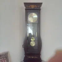 ساعت قد نو رنگ قهوه ای سوخته