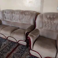 مبلمان 7 نفره|مبلمان خانگی و میز عسلی|شاهین‌شهر, بوستان حافظ|دیوار