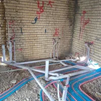 لولکشی اب ساختمان و نصب شیرالات بهداشتی