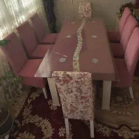 مبل ۱۲ نفره و میز ناهارخوری ۸ نفره