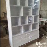 کتابخانه|کتابخانه، شلف، قفسه‌های دیواری|تهران, یافت‌آباد|دیوار
