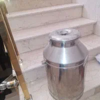 بیدون شیر استیل تعداد دو عدد|فروشگاه و مغازه|الیگودرز, |دیوار