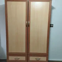 کمد دو تیکه با چهار کشو  در حد نو