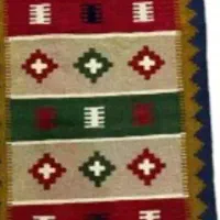 گلیم پشم دست بافت