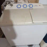 لباسشویی دو قلو ال جی اصلی کم کار و تمیز