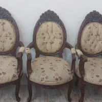 مبل هفت نفره کاملا سالم|مبلمان خانگی و میز عسلی|رشت, حافظ آباد|دیوار