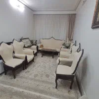 مبل سلطنتنی ۹نفره|مبلمان خانگی و میز عسلی|قم, زنبیل آباد|دیوار