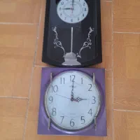 دوعددساعت دیواری