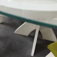 میز نهار خوری چهار نفره تمیز با شیشه سکوریت|میز و صندلی غذاخوری|قم, پردیسان|دیوار