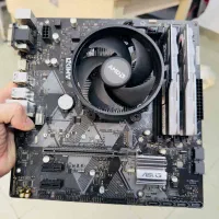مادربرد b450  همراه Ryzen 7 1700x|قطعات و لوازم جانبی رایانه|مشهد, پنجتن|دیوار
