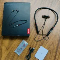 هندزفری بلوتوث گردنی لنوو مدل HE05X اورجینال