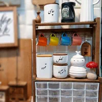 استند جا ادویه مگازین فایل کشویی اویزدار کافی بار