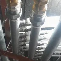 تعمیرات لوله آب و فاضلاب. نصب پمپ. اجرای لوله کشی