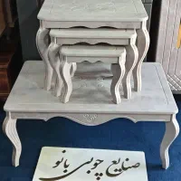 جلومبلی عسلی با صفحه و پایه مقاوم ضدخش و ضدآب|مبلمان خانگی و میز عسلی|قم, قلعه کامکار|دیوار