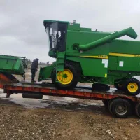 دو دستگاه کمباین کاه کوب اماده به کار