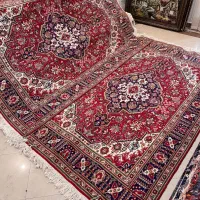 جفت ۶متری دستبافت تبریز نقشه قبا قرمز