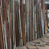 فروش حلب(ورق شیروانی) و آهن آلات دست دوم