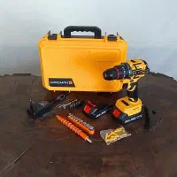 دریل شارژی هاردمن موتور براشلس