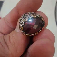 انگشتر نقره ۱۶ گرم نگین یاقوت سایز ۶۲|جواهرات|تهران, سردارجنگل|دیوار