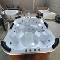 وان جکوزی ۶نفره اسپا کروم فول|لوازم حمام|بندر انزلی, جزیره|دیوار