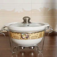 ظرف سوفله خوری کاملا نو