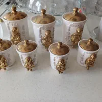 ست جای ادویه وقند وشک