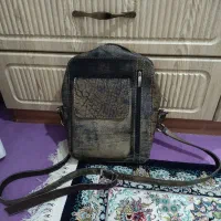 کیف دوشی چرم طبیعی مردانه