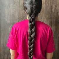 کوتاهی موی خام و رنگی