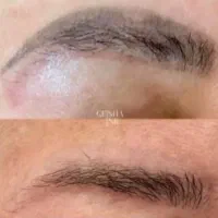 ریموو با پاک کردن تتو بدن و ابرو و خط چشم