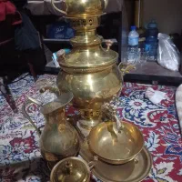 سماور بسیار قدیمی|کلکسیون اشیاء عتیقه|گرگان, |دیوار