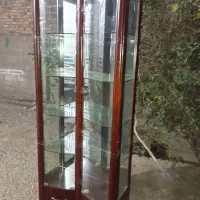 بوفه نو تمیز شیشه سالم پنج طبقه|بوفه، ویترین، کنسول|سراوان, |دیوار