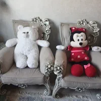 عروسک خرسی و میکی موس
