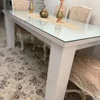 میز ناهار خوری ۸نفره|میز و صندلی غذاخوری|تبریز, |دیوار