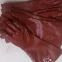 دستکش ضد اسید پوشا پلاستیکی و نخی و کفش کار
