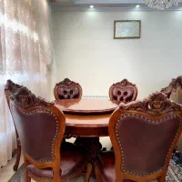 ناهار خوری لوکس وارداتی با صفحه چرخان|مبلمان خانگی و میز عسلی|تهران, دروس|دیوار