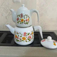 کتری و قوری لعابی نو