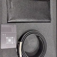 ست کیف و کمربند چرم طبیعی درجه ۱ تبریز