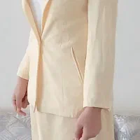 کت دامن زرد کره ای سایز ۳۶ ۳۸