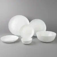 ارکوپال ۲۶ پارچه سفید ساده